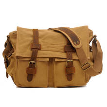New Arrival Casual Messenger bags Canvas big Shoulder bag brands travel Handbag high quality Crossbody Bag Satchel 2024 - buy cheap