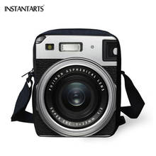 INSTANTARTS 3D Camera Printed Women Messenger Bags Teen Girls Shoulder Tote Bag Female Casual Crossbody Bag Bolsas Sac a main 2024 - buy cheap