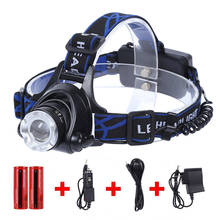 T6 LED Waterproof 3 Modes Zoomable Head Flashlight Ultra Bright Headlamp Headlight for Camping Riding Fishing Hunting 2024 - buy cheap