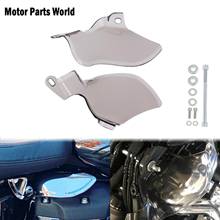 Motorcycle ABS Saddle Shields Heat Deflector Saddle Shields Air Heat Deflector Smoke For Harley Softail Street Bob Fat Boy 18-Up 2024 - buy cheap