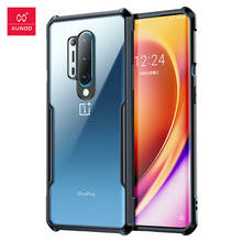 Xundd-capa de celular à prova de choque para oneplus 8 pro, capa transparente, pc tpu, amortecedor, capa traseira para oneplus 8 8t 2024 - compre barato