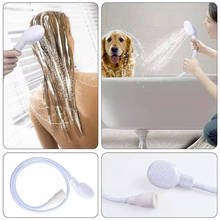 1.1M Pet Dog Cat Shower Head Multi-Functional Tap Faucet Spray Drains Strainer Hose Sink Washing Hair Pets Lave Water Bath Heads 2024 - buy cheap