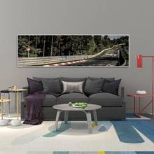 Nurburgring Rally Road Sports Car Track HD Print Canvas Painting Forest Landscape Wall Art Poster Living Room Home Decor Picture 2024 - buy cheap