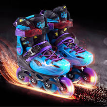 Original FREESTYLE FS-SL Adjustable Kid Inline Skates 4 Wheels Kid's Roller Skating Shoes EUR size 28-39 Slalom Sliding Patines 2024 - buy cheap