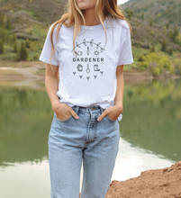 Женская футболка с графическим принтом Got Garden, Повседневная футболка с коротким рукавом и графическим принтом для сада 2024 - купить недорого