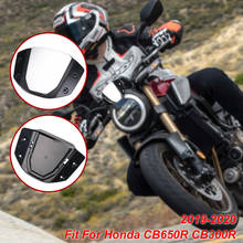 Motorcycle Windshield For Honda CB650R CB300R Front WindScreen CB150R CB300R CB250R CB125R CB650R 2019-2020 Wind Deflector 2024 - buy cheap