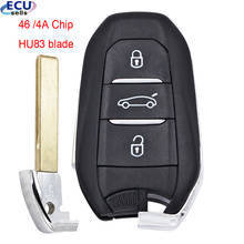 Keyless-Go Remote Smart Car Key for Peugeot 208 308 508 3008 5008 Traveller Expert 433MHz 46 / 4A Chip 2024 - buy cheap