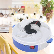 Armadilha elétrica de moscas, dispositivo automático com agarrador de comida, isca para moscas, insetos, tipo usb 2024 - compre barato