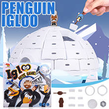 Crianças brinquedos fidget alívio do estresse pinguim ice dome brinquedo bloco de construção conjunto, divertido jogo brinquedos presentes para crianças cedo brinquedos educativos 2024 - compre barato