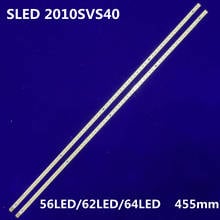 Novo 2 pçs * 56led 455mm 40 Polegada led backlight strip para trenó 2010svs40_120hz_56 2024 - compre barato