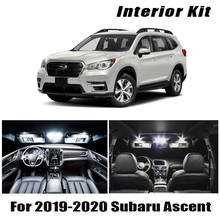 13x Canbus Error Free LED Interior Light Kit Package for 2019 2020 Subaru Ascent Car Accessories Map Dome Trunk License Light 2024 - buy cheap