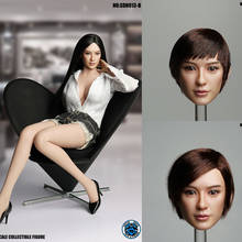 1/6 SUPER DUCK SDH013 Female Hair Black Long Staright  F Action Figure 2024 - buy cheap