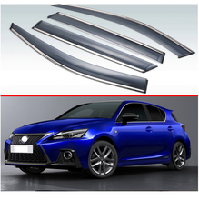 For LEXUS CT200H CT (A10) 2012-2018 Plastic Exterior Visor Vent Shades Window Sun Rain Guard Deflector 4pcs 2024 - buy cheap