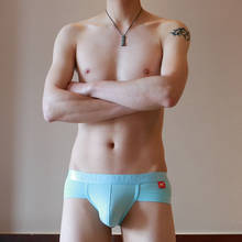 New men's modal panties breathable low waist briefs comfortable cool underwear male 1pcs 2024 - buy cheap