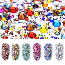 Polairs-diamantes de imitación SMC de 800 SS3-SS30 y tamaños mezclados, colores mezclados, sin Hotfix, cristal, piedra, Strass, nail Art 2024 - compra barato