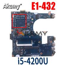 Akemy Laptop motherboard For ACER Aspire E1-432 i5-4200U Mainboard 12243-3 SR170 DDR3 2024 - buy cheap