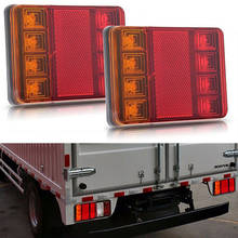 1Pcs Car Truck LED Rear Tail Light Warning Parts For Trailer Caravans DC 12V Light Lamp Waterproof Tailight 2024 - buy cheap