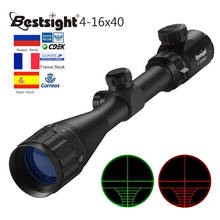 4-16X40 AOEG Optics Riflescope Red&Green Dot Illuminated Sight Rifle Scope Sniper Gear For Hunting Scope Airsoft Rifle 2024 - buy cheap