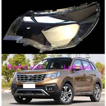 Lente do farol do carro para kia sportage r 2018 2019 farol do carro capa da lente do farol auto capa 2024 - compre barato