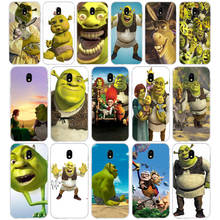 Funda de silicona suave para teléfono Samsung, carcasa de Tpu con dibujos animados de Shrek Coon para Samsung j3 j5 j7 2016 2017 j330 j2 j6 Plus 2018, 359FG 2024 - compra barato