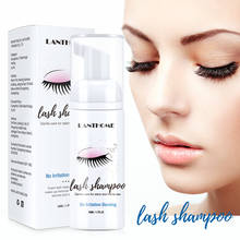 50ml Eyelash Extensions Shampoo Eyelash Extension Glue Eye Lash Cleaning Foam Pump Design No Stimulation Makeup Clean Dropship 2024 - buy cheap