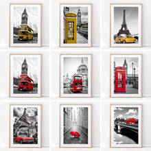 City London Paris Landscape Canvas Painting Nordic Posters and Prints Cuadros Wall Art Pictures for Living Room Home Decoration 2024 - buy cheap