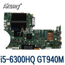 New MB  For Lenovo Thinkpad T460P notebook motherboard BT463 NM-A611 with CPU i5-6300HQ GPU GT940M FRU 01AV997 2024 - buy cheap