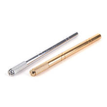 1Pc Stainless Steel Microblading Pen Tattoo Machine Permanent Makeup Eyebrow Tattoo Manual Pen 2024 - buy cheap