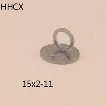 Imán de anillo fuerte NdFeB 15x2, 15x2 agujeros, 15x2, 10, 20, 50, 100 unids/lote 2024 - compra barato