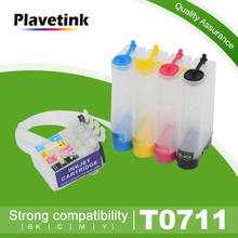 Plavetink Compatiable T0711 Continous Ink Supply System Ciss For Epson Stylus SX400 SX405 SX405 SX410 SX215 SX218 Printer 2024 - buy cheap