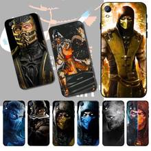 Mortal Kombat Scorpion quente Suave Tampa Do Telefone Caso Para Vivo X9 X9plus X9s X9splus X20 X20plus Y97 Y83 Y75 Y71 Y69 V15 V17 V5 V5s 2024 - compre barato