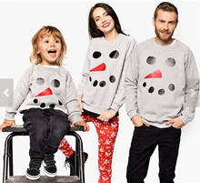 Fall Winter Christmas Long Sleeve Casual Parent-child Sets Home Sleepwear Nightwear Kids Dad Mom Matching Family Pajamas Outfits 2024 - buy cheap