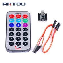 1LOT Infrared IR Wireless Remote Control Module Kits DIY Kit HX1838 For Arduino Raspberry Pi 2024 - buy cheap