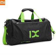 Xiaomi separação seca e molhada crossbody saco de viagem fitness bagagem de mão grande capacidade moda treinamento esportivo ginásio saco 2024 - compre barato