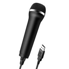 Microfone condensador para nintendo switch wii, ps4, xbox, pc e computador, com fio usb ultra-aberto 2024 - compre barato
