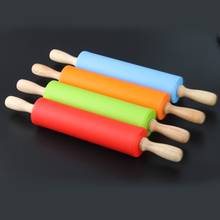 29.5 cm Non-Stick Fondant Rolling Pin For Kids Fondant Cake Dough Roller Decorating Cake Roller Crafts Baking Cooking Tool 2024 - buy cheap