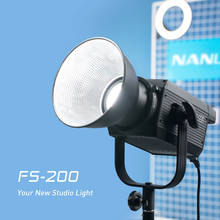 Nanlite Nanguang FS-200 FS 225W LED Photography Light Professional Outdoor Monolight FS200 Strobe Lamp 5600K 2024 - buy cheap