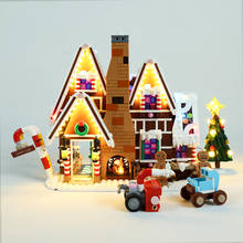 Kit de luz led para 10267 criador especialista gingerbread casa modelo blocos de construção só iluminação conjunto não incluem blocos 2024 - compre barato