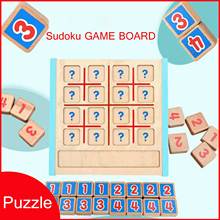 Juego de mesa de Sudoku para niños, puzle educativo para pensar lógica, juegos de mesa educativos, juguetes de lógica de inteligencia 2024 - compra barato
