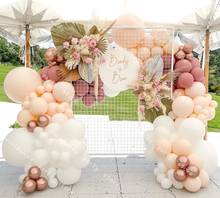 DIY Baby Shower Party WEDDING Balloon Garland Arch Kit White Rose Gold Retro Pink Ballon Arch Kit Kid Adult Wedding  Decoration 2024 - buy cheap