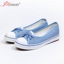 Spring Light Canvas Shoes Women Shoes Slip-on Korean Tide Students Set Foot Pedal Flat Shoes Flat Heel Soft Leather Round Toe 2024 - buy cheap