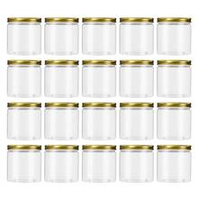 20Pcs Plastic Jars Wide Mouth Bottles Portable Tea Jars Plastic Storage Cans  Guangkou Bottle Tea Flower Tea Pet Storage Bottle 2024 - buy cheap