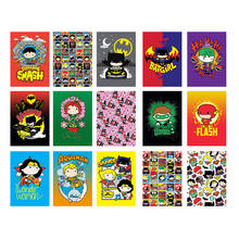 Superhero Superman Batman Flash Cartoon Anime Poster Children Bedroom Decoration Cute Wall Art Canvas Painting Kids Gift 2024 - buy cheap