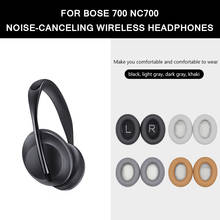 1 Pair For Bose 700/NC700 Foam Leather Wireless Headset Headphone Ear Pads Cover Headset Cover Cushion Replacement 2024 - buy cheap