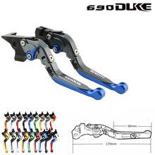 Palancas de freno de embrague ajustables para motocicleta extensible CNC, para KTM 690 DUKE R 690 DUKE 2012 2013 2024 - compra barato