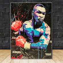 Street Graffiti Canvas Painting Art Boxing Champion Tyson Posters Prints Wall Art Picture for Children's Room Home Decor Cuadros 2024 - buy cheap