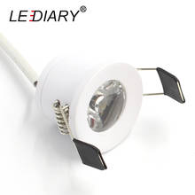 LEDIARY White Mini LED Downlight 27mm Cut Hole Under Cabinet Spot Light 1.5W for Jewelry Display Ceiling Recessed Lamp 100V-240V 2024 - buy cheap