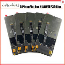 Pantalla original para Huawei P30 Lite, LCD Nova 4e, montaje de digitalizador con pantalla táctil MAR-LX1 LX2 AL01, venta al por mayor, 5 unid/lote 2024 - compra barato