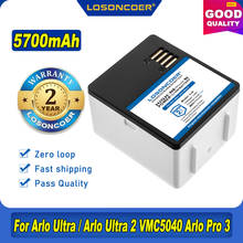 5700mAh A-4A Battery For Arlo Ultra Arlo Ultra 2 VMC5040 Arlo Pro 3 VMC4040P Wire-Free Security Cameras Replace A-4a VMA5400 2024 - buy cheap