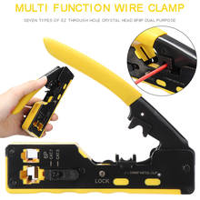 Mayitr 1pc High Quality Network Cable Crimping Tool Multi-functional Non-slip Cables Crimper For RJ45 Cat7 Cat6 Cat5 2024 - buy cheap